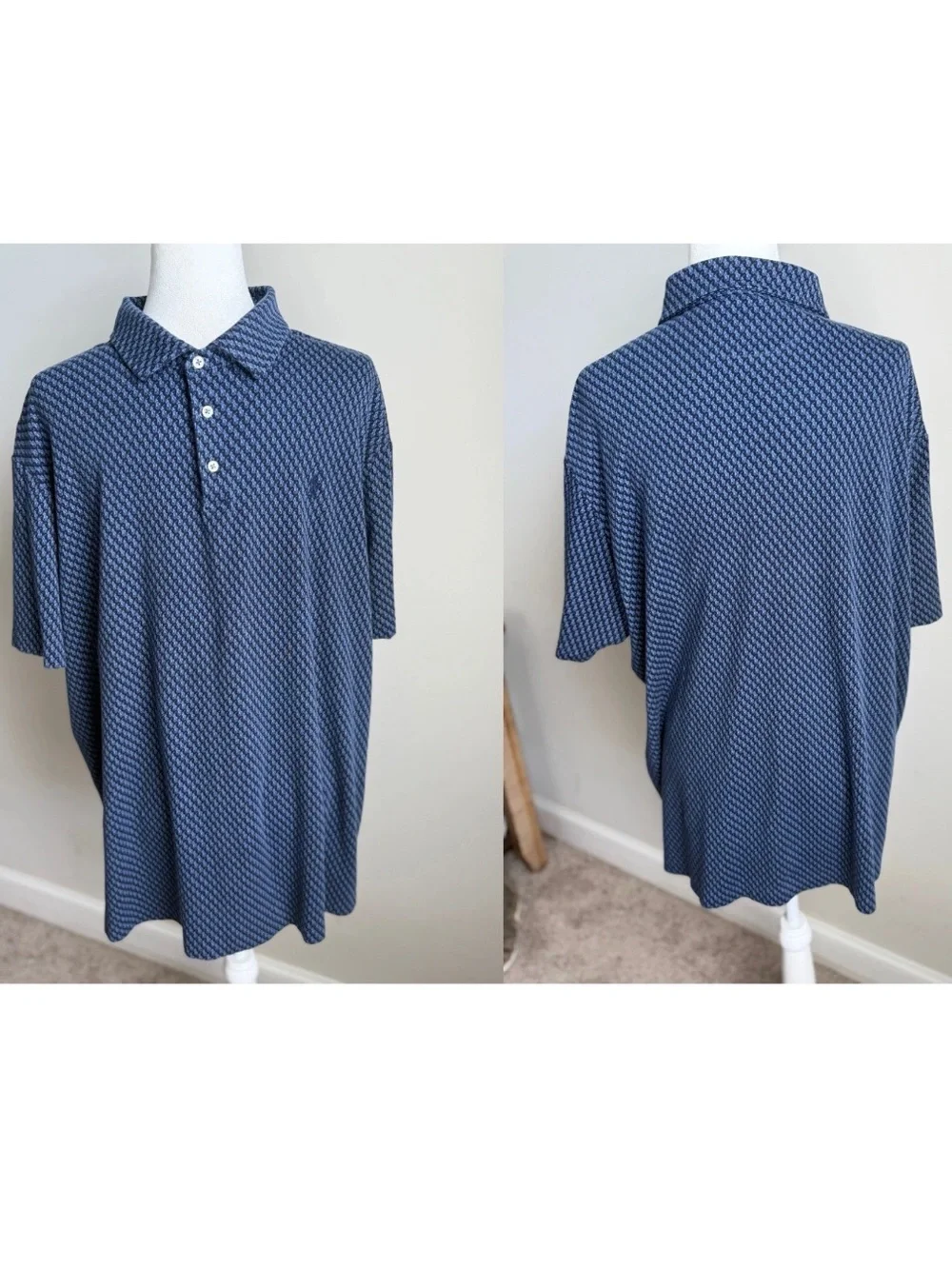 Lot Of 6 Polo Ralph Lauren Mens Short Sleeve Polo Shirts XXL, 2XLT, 2XB EUC